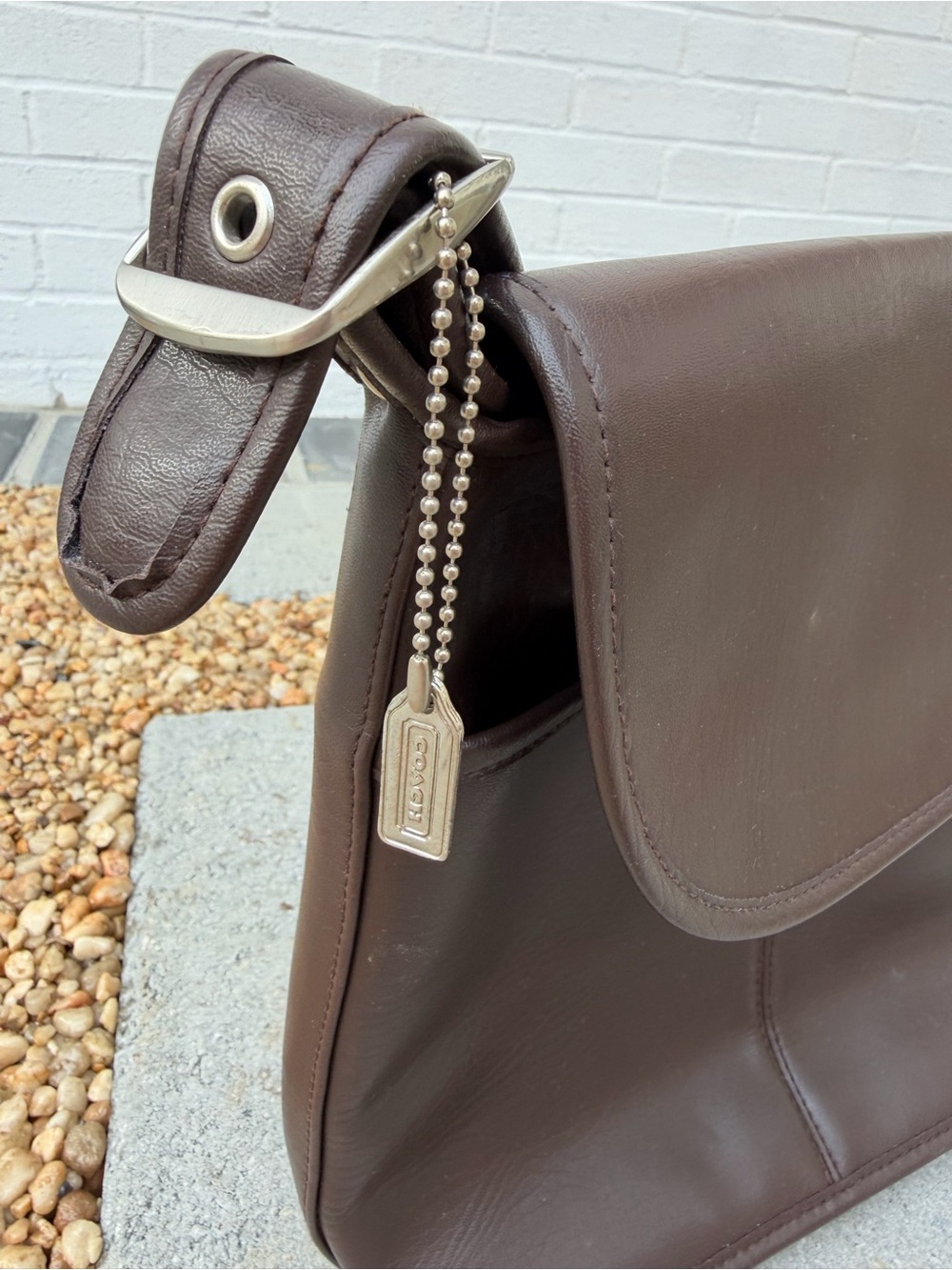 Coach Dark Brown Vintage Whitney Bag - Picture 2 of 6